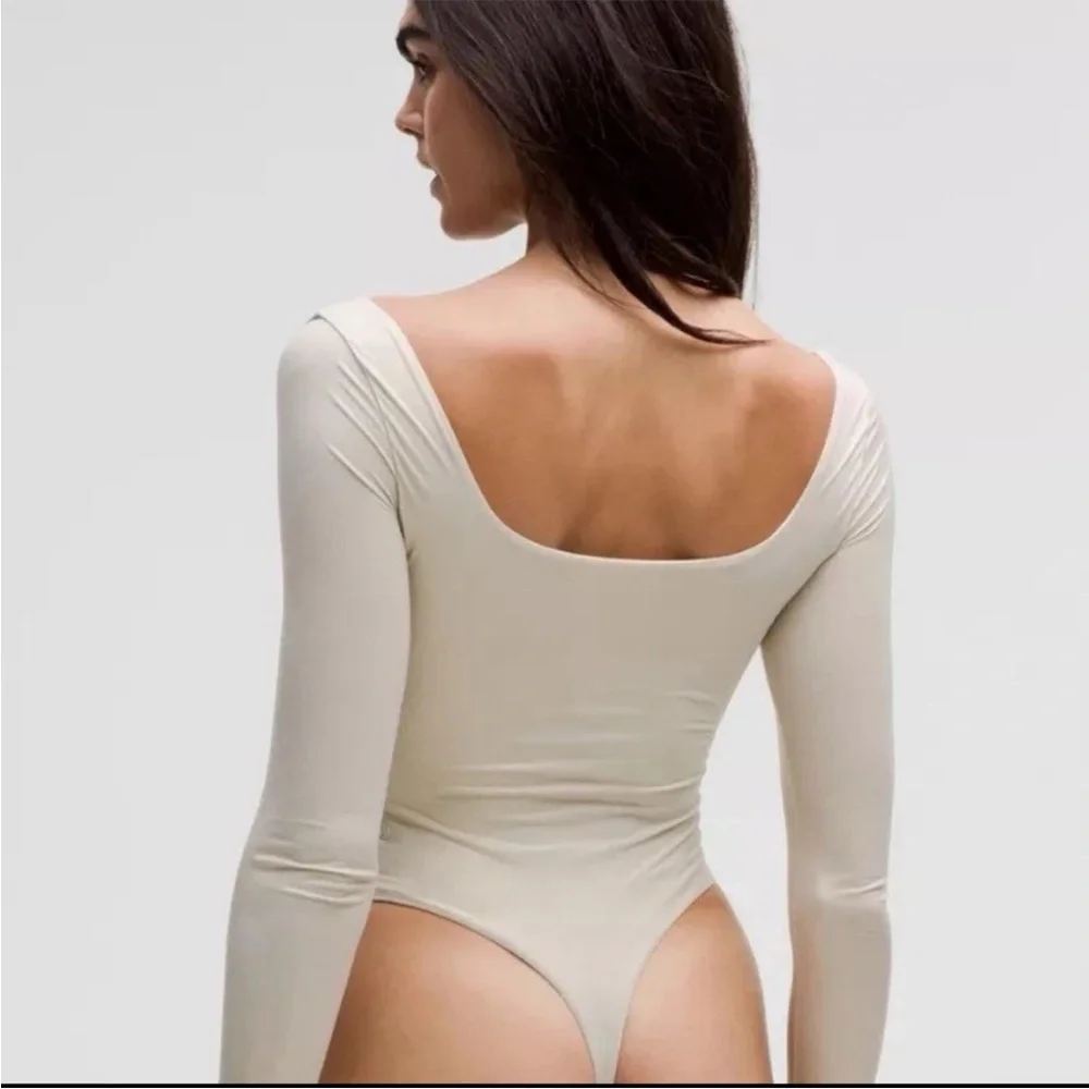 lululemon Wundermost Ultra-Soft Nulu Square-Neck Long-Sleeve Bodysuit